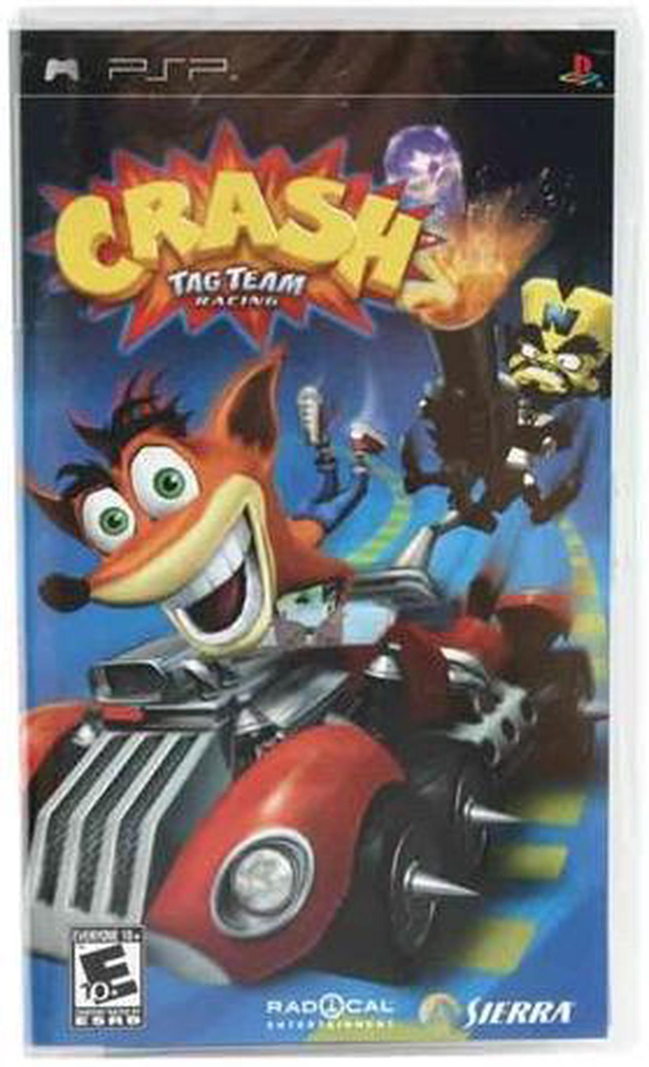 Main image of Crash Tag Team Racing PSP Game SIERRA