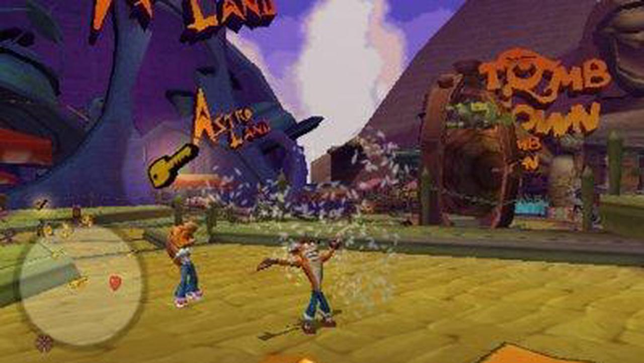 Alt view image 3 of 14 - Crash Tag Team Racing PSP Game SIERRA