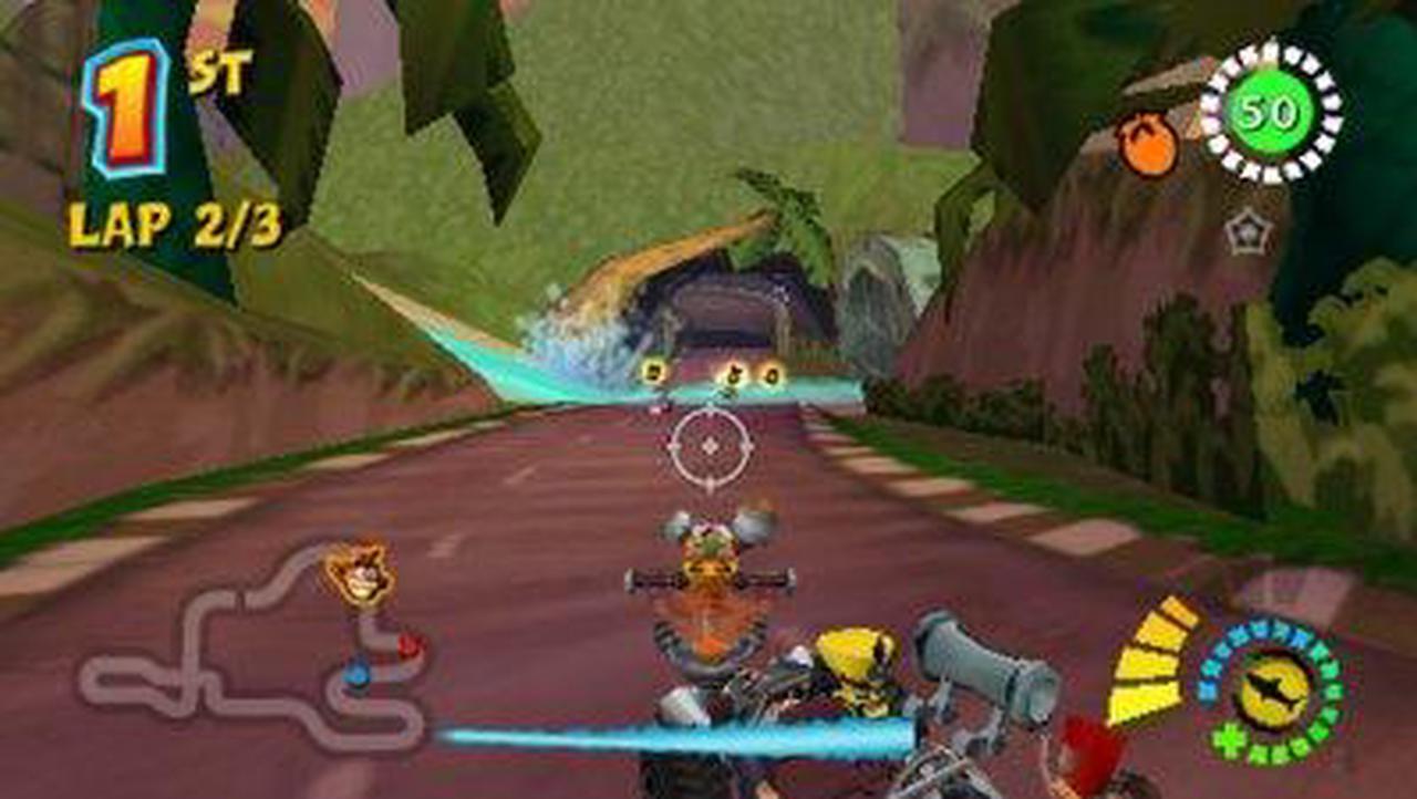 Alt view image 5 of 14 - Crash Tag Team Racing PSP Game SIERRA