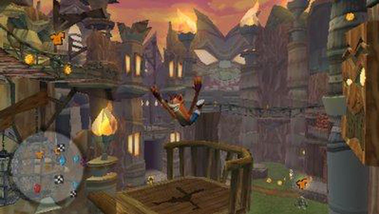 Alt view image 7 of 14 - Crash Tag Team Racing PSP Game SIERRA