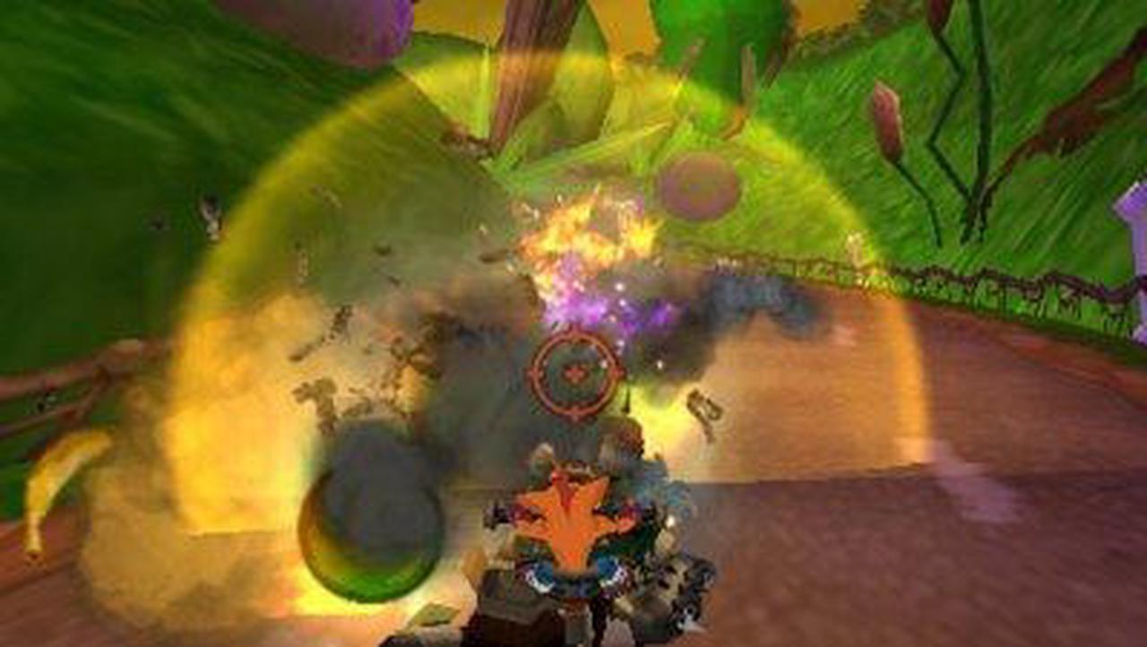 Alt view image 9 of 14 - Crash Tag Team Racing PSP Game SIERRA