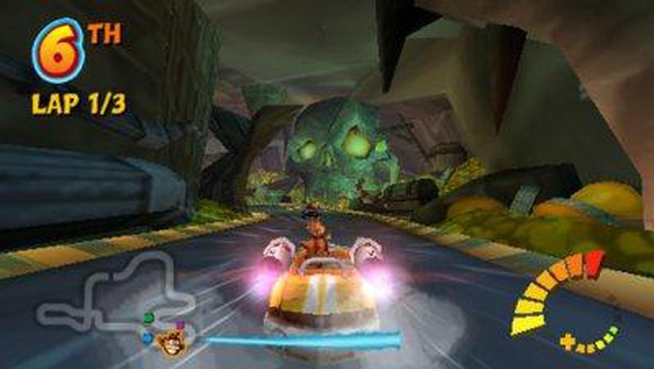 Alt view image 12 of 14 - Crash Tag Team Racing PSP Game SIERRA
