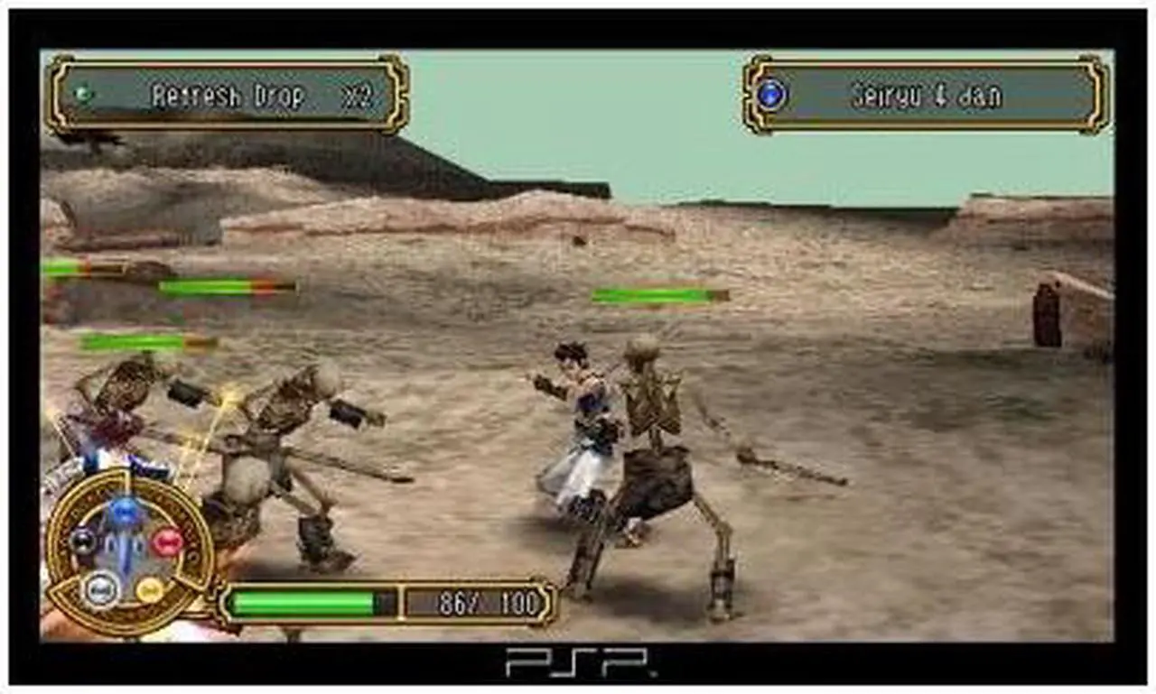 Alt view image 4 of 17 - Kingdom of Paradise PSP Game SONY