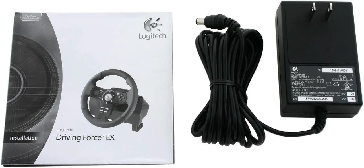 Alt view image 10 of 11 - Logitech Driving Force EX Wheel