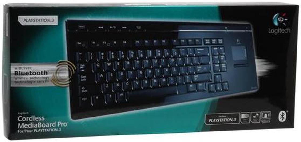 Alt view image 9 of 9 - Logitech Cordless MediaBoard Pro for PS3