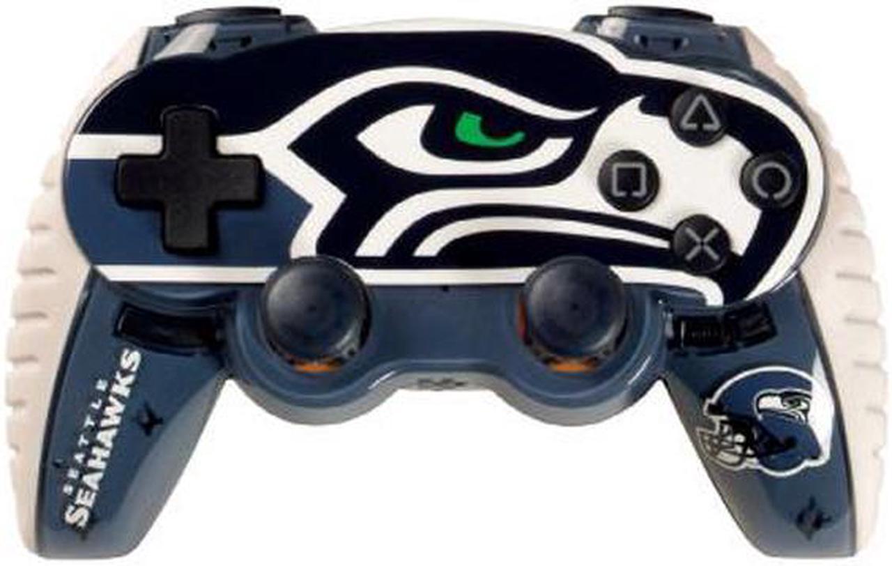 Main image of Mad Catz Officially Licensed NFL Wireless Controller For PS3 - Seattle Seahawks