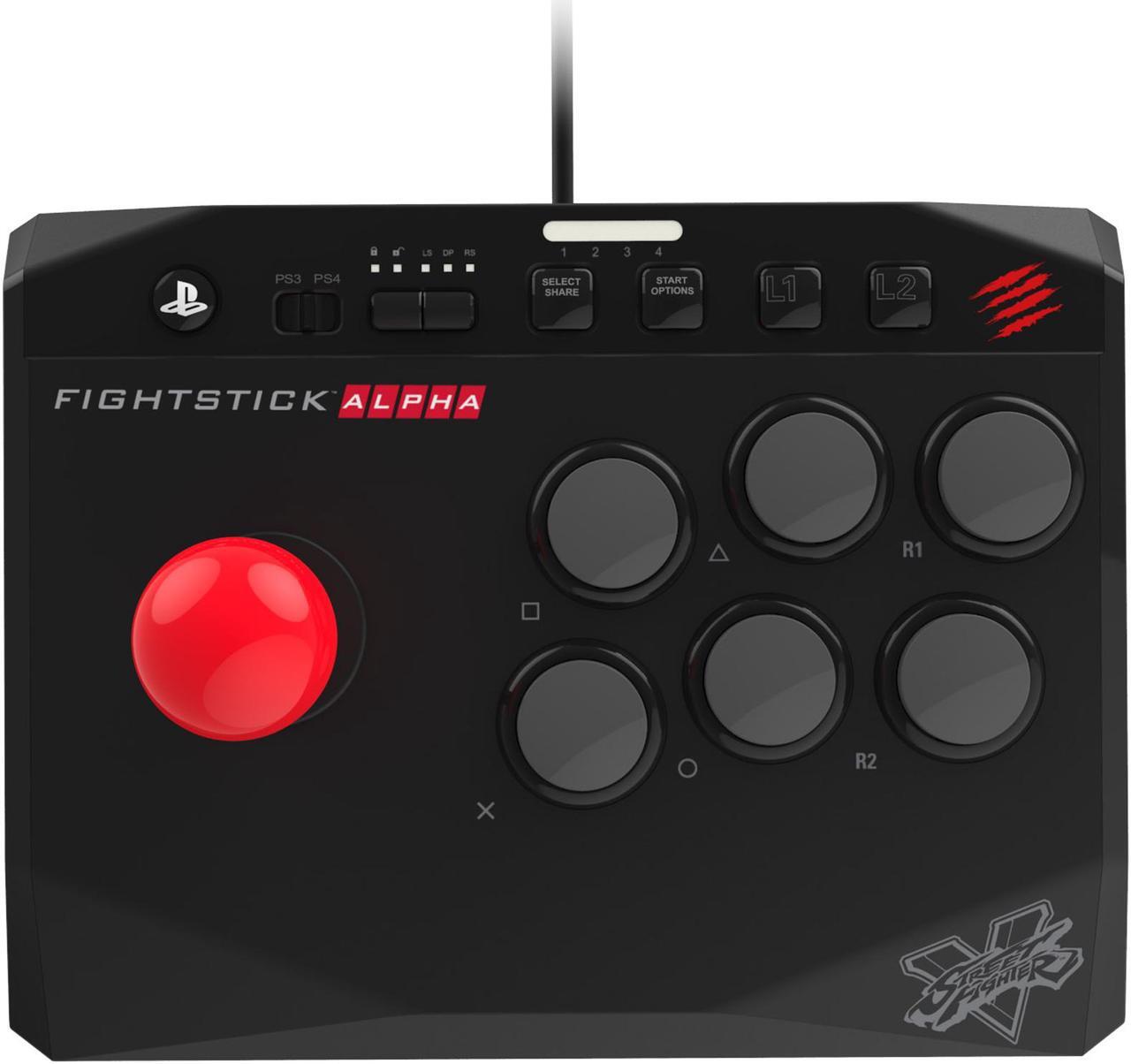Alt view image 2 of 7 - Mad Catz SFV Arcade FightStick Alpha for PlayStation 3 & PlayStation 4