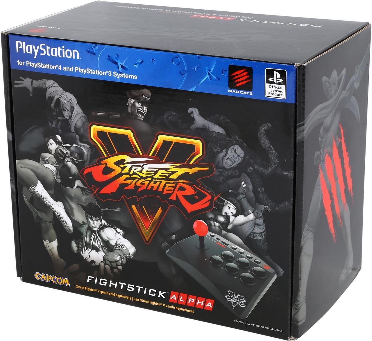 Alt view image 7 of 7 - Mad Catz SFV Arcade FightStick Alpha for PlayStation 3 & PlayStation 4