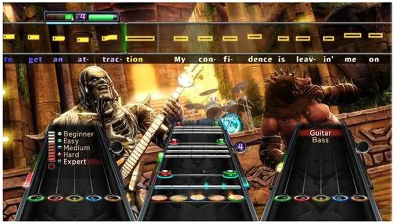 Alt view image 5 of 7 - Guitar Hero: Warriors of Rock Guitar Bundle Playstation3 Game