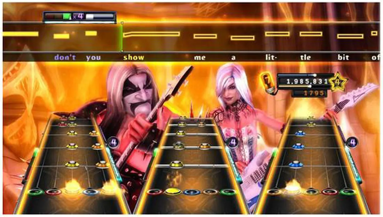 Alt view image 6 of 7 - Guitar Hero: Warriors of Rock Guitar Bundle Playstation3 Game