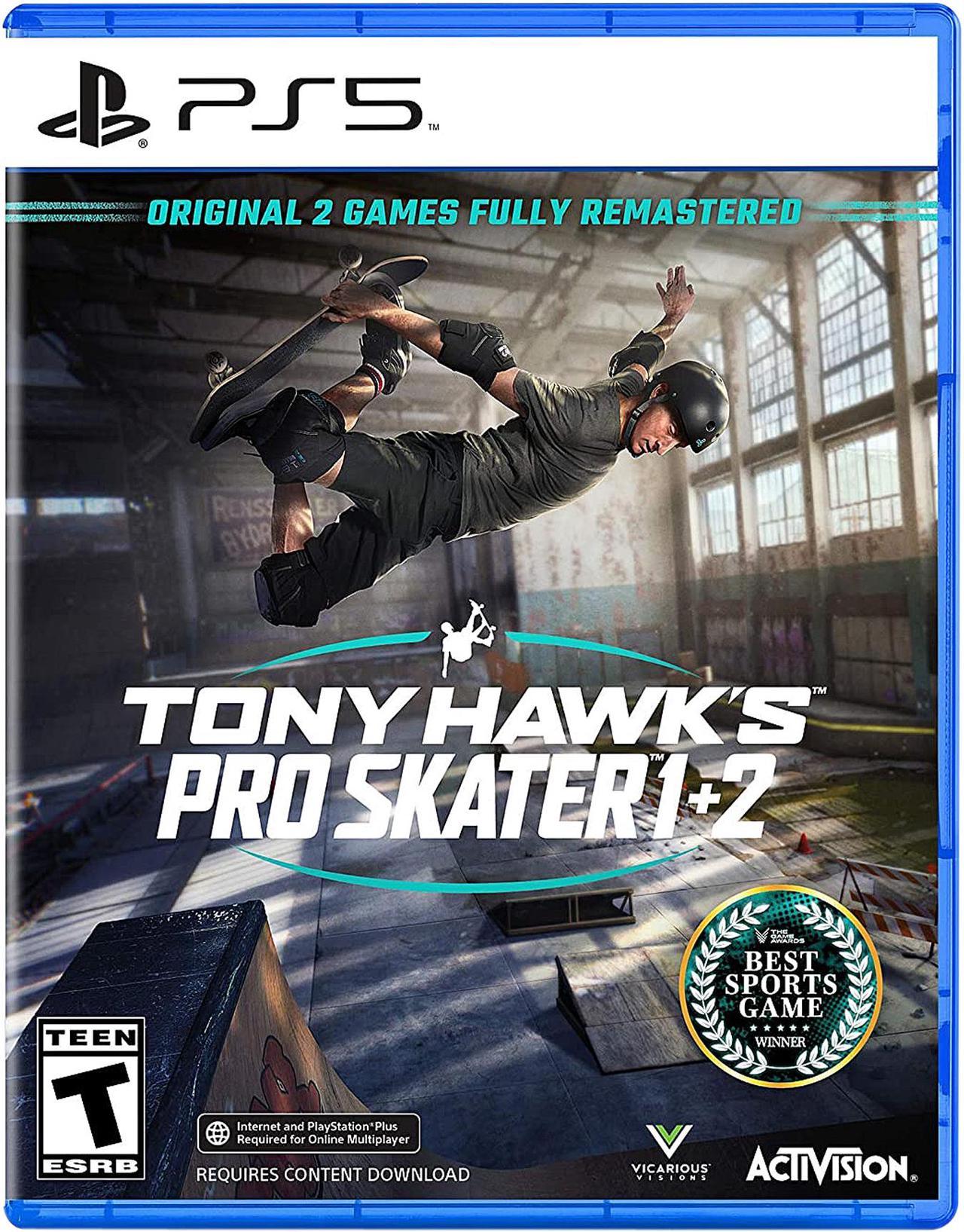 Tony Hawk Pro Skater 1+2 - PS5 Video Games