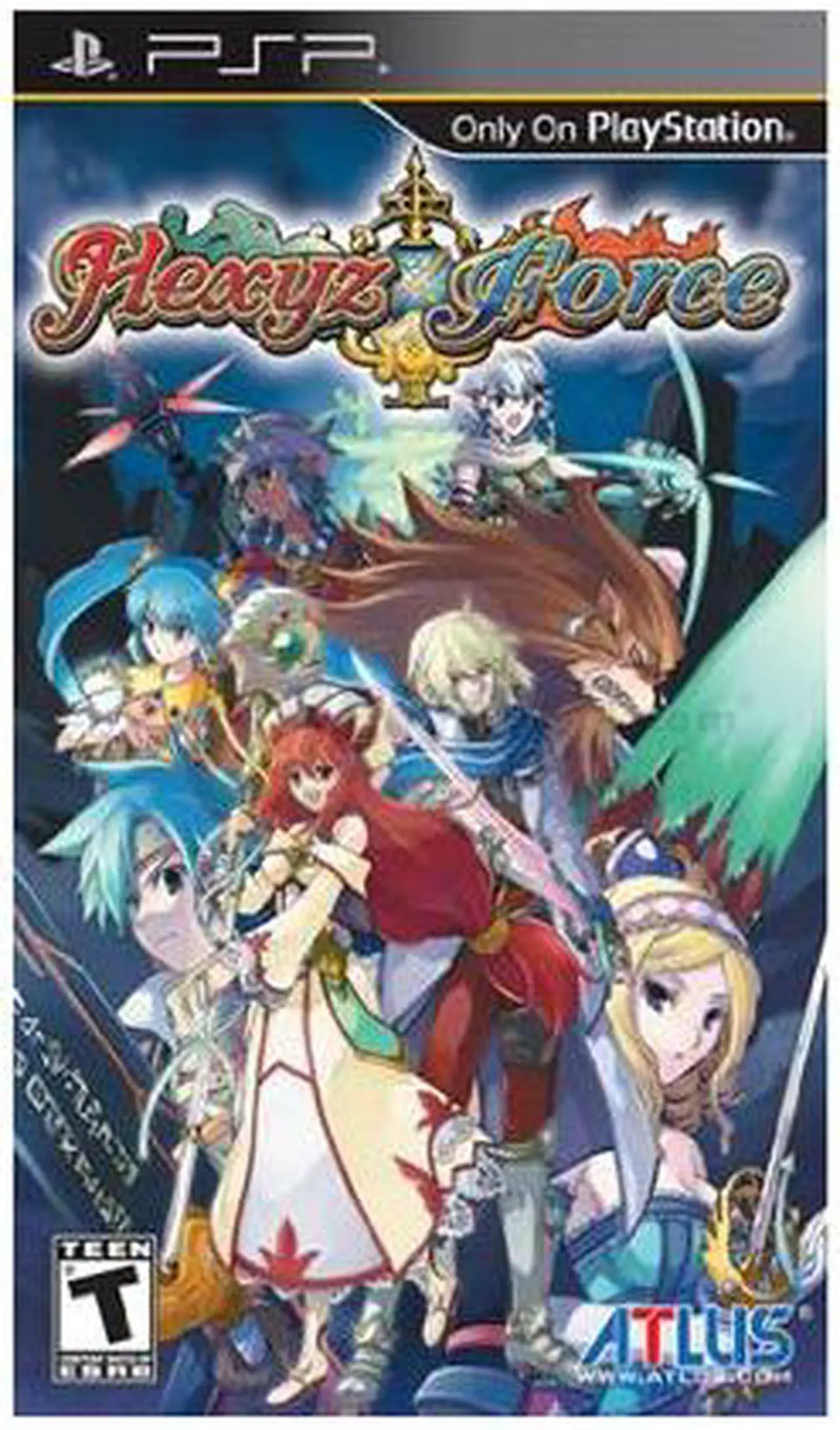 Main image of Hexyz Force PSP Game ATLUS