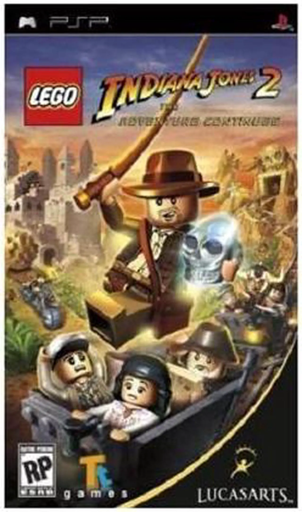 Main image of Lego Indiana Jones 2: Adventure Continues PSP Game LUCASARTS