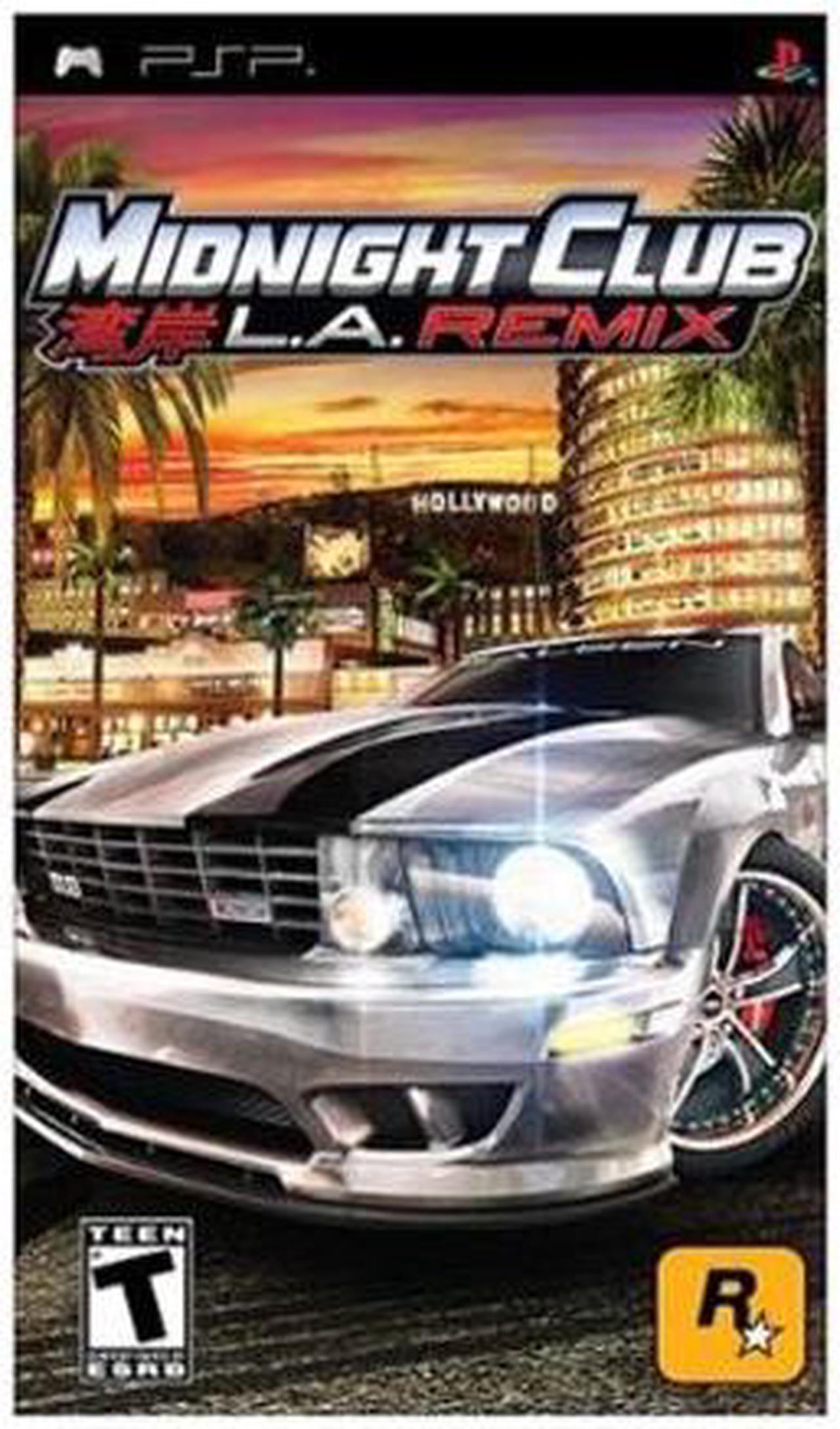 Main image of Midnight Club: LA Remix PSP Game Rockstar