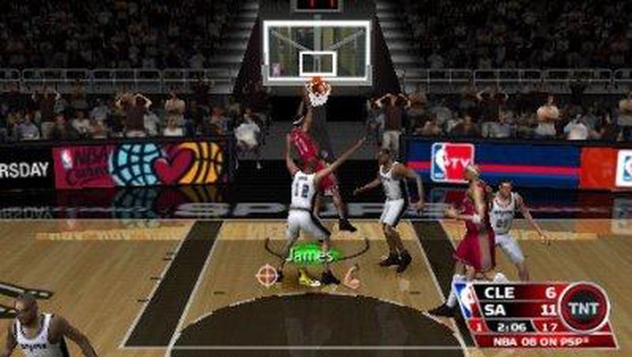 Alt view image 7 of 18 - NBA 08 PSP Game SONY