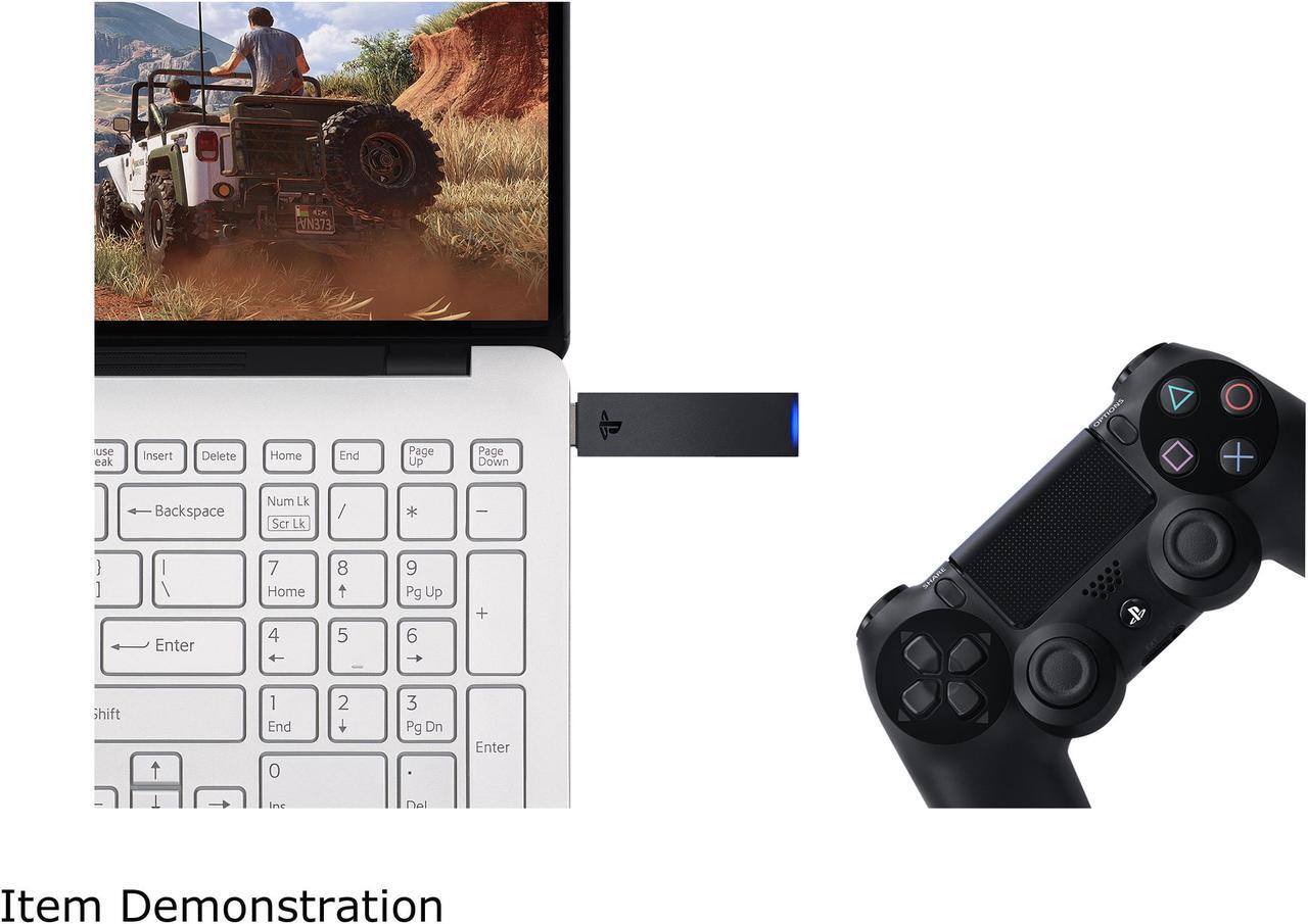 Alt view image 4 of 8 - DualShock 4 USB Wireless Adaptor - PlayStation 4