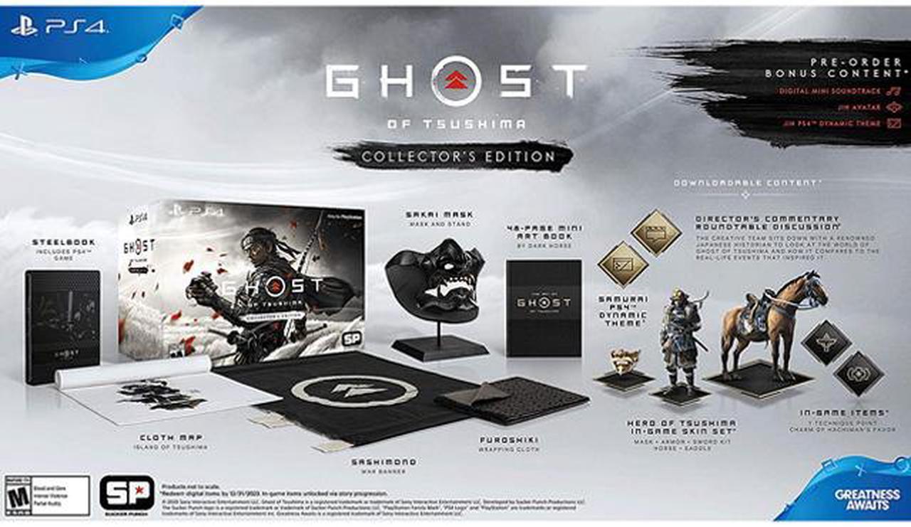 Alt view image 2 of 2 - Ghost of Tsushima Collector's Edition - PlayStation 4