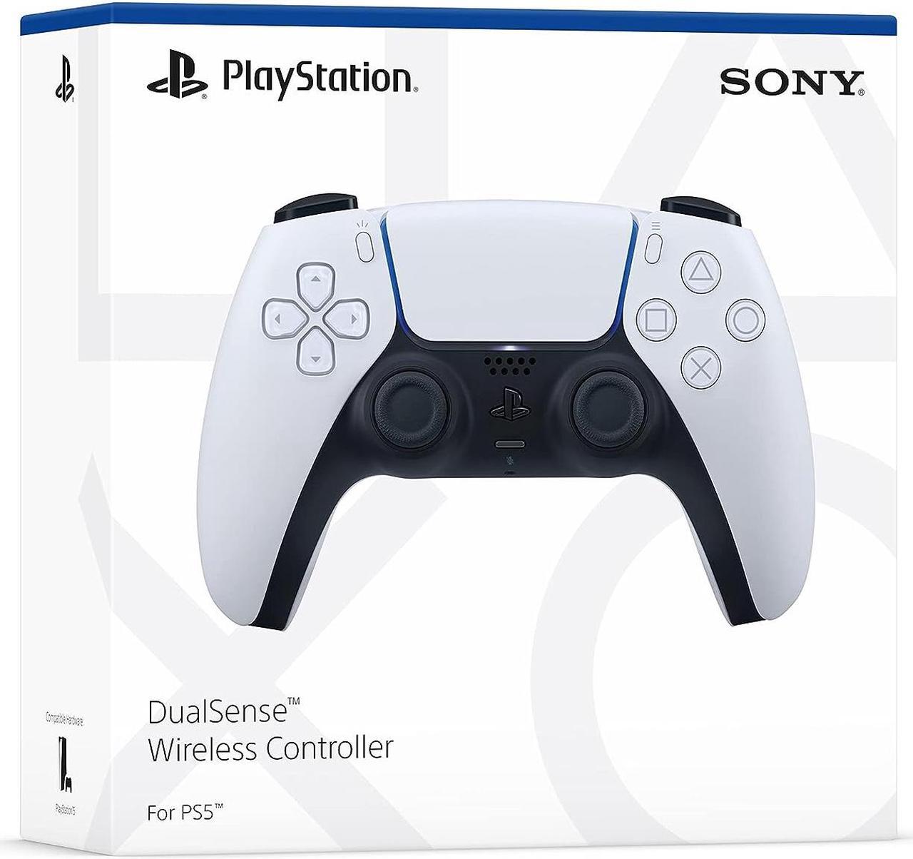 Alt view image 9 of 8 - PlayStation DualSense Wireless Controller- White