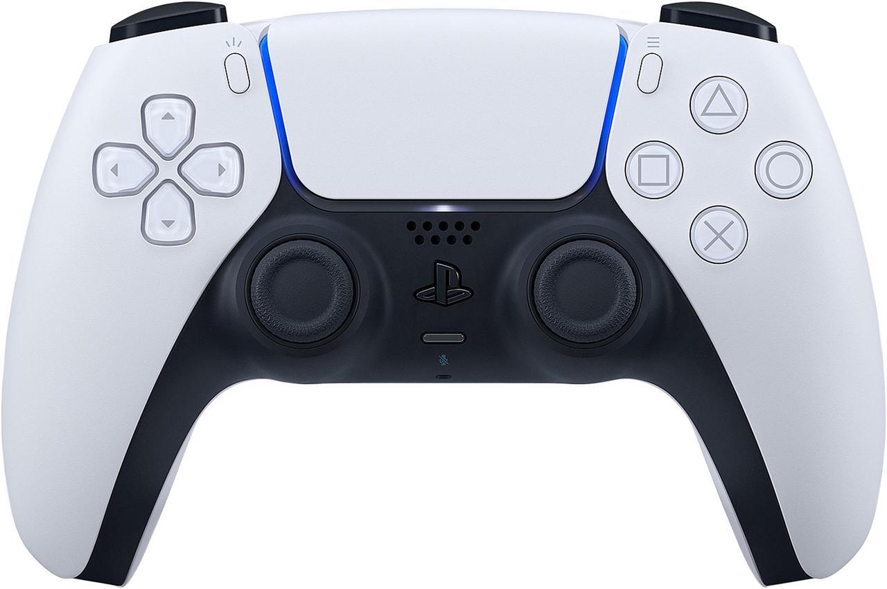 Alt view image 3 of 8 - PlayStation DualSense Wireless Controller- White