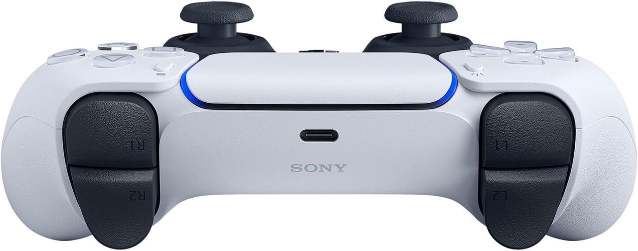 Alt view image 5 of 8 - PlayStation DualSense Wireless Controller- White
