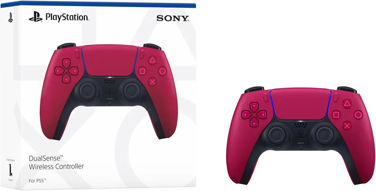 Alt view image 7 of 8 - PlayStation DualSense Wireless Controller - Cosmic Red
