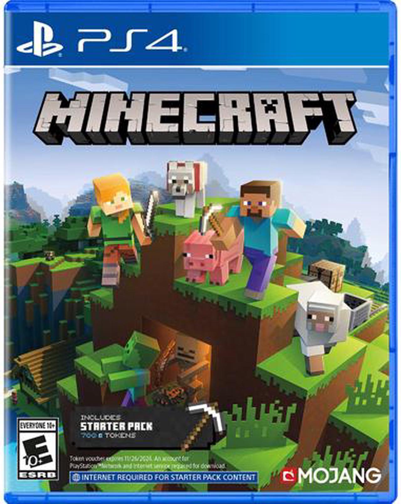 Minecraft w/ Starter Pack (Refresh) - PlayStation 4