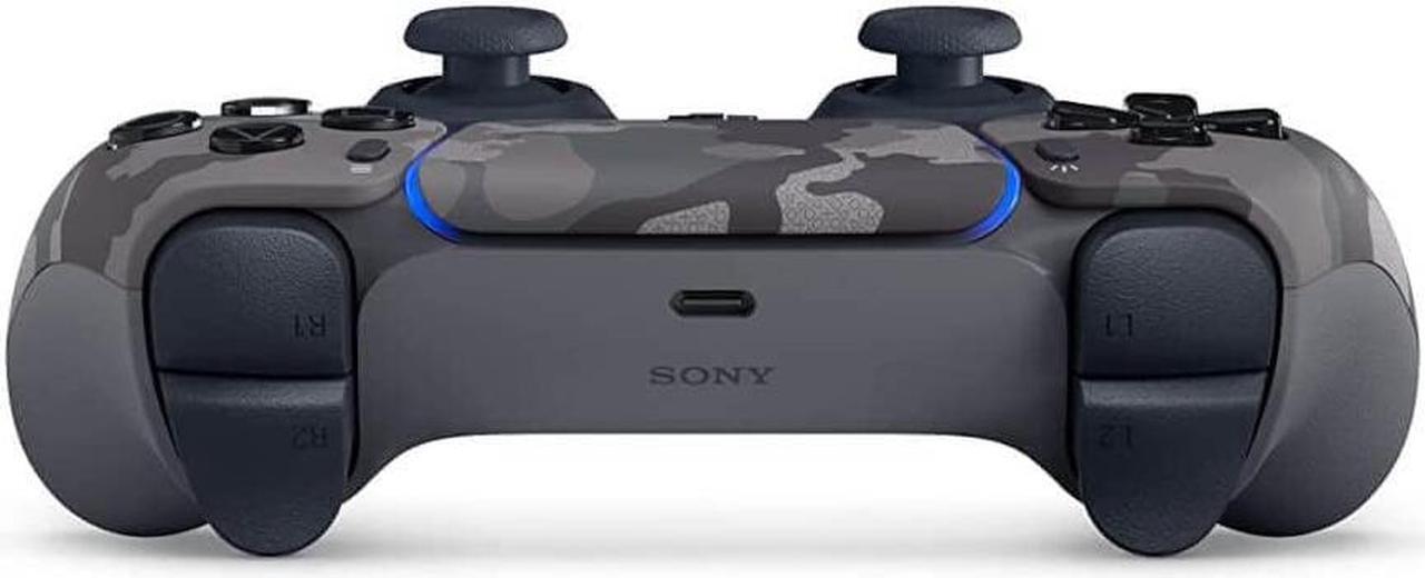 Alt view image 4 of 8 - PlayStation DualSense Wireless Controller - Gray Camo