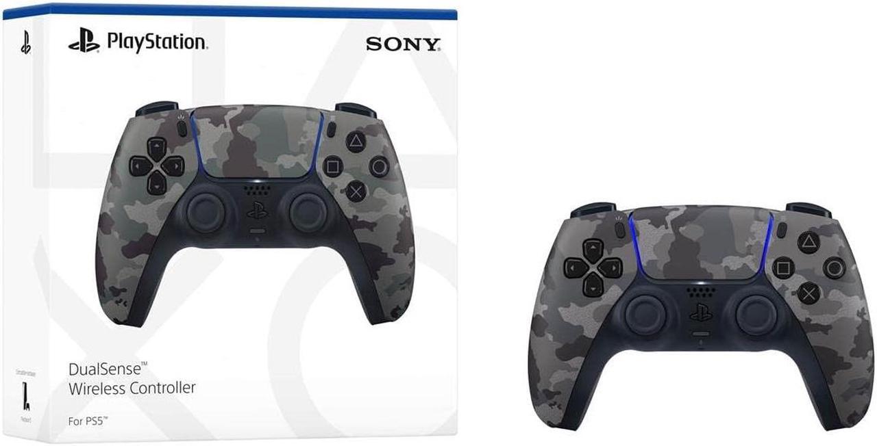 Alt view image 6 of 8 - PlayStation DualSense Wireless Controller - Gray Camo