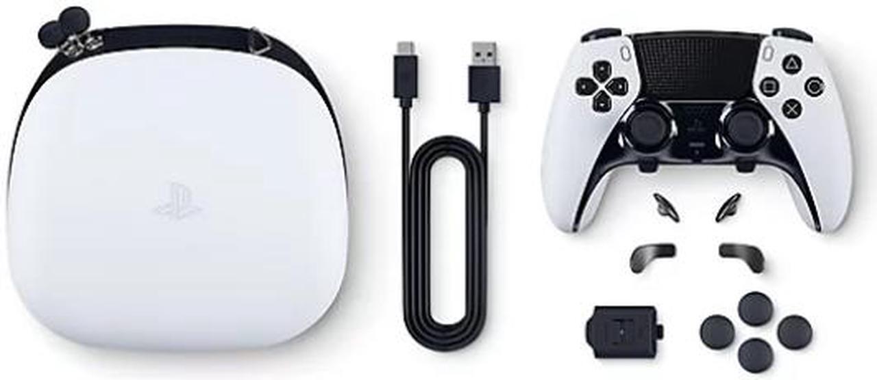 Alt view image 6 of 9 - PlayStation DualSense Edge Wireless Controller - White