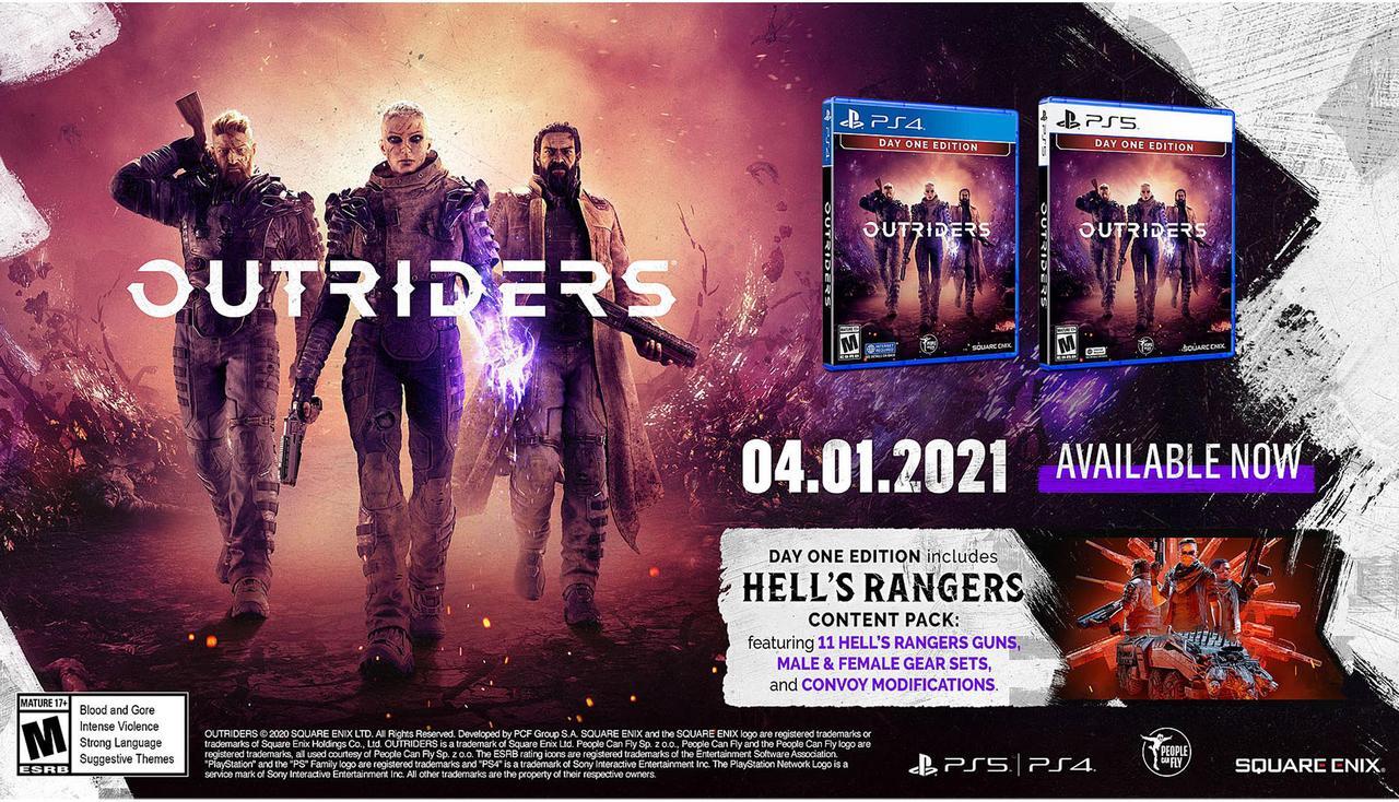 Alt view image 2 of 10 - Outriders Day One Edition - PlayStation 4