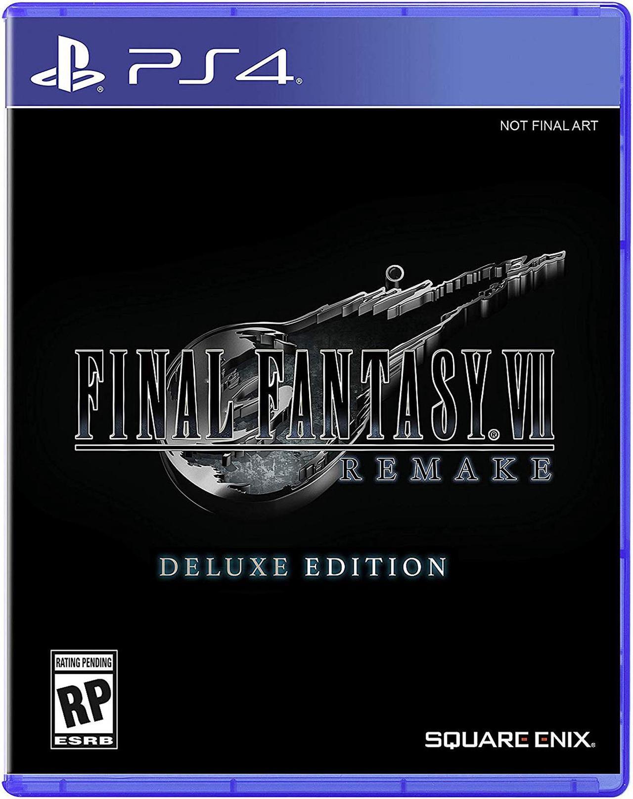 Main image of Final Fantasy VII REMAKE: Deluxe Edition - PlayStation 4