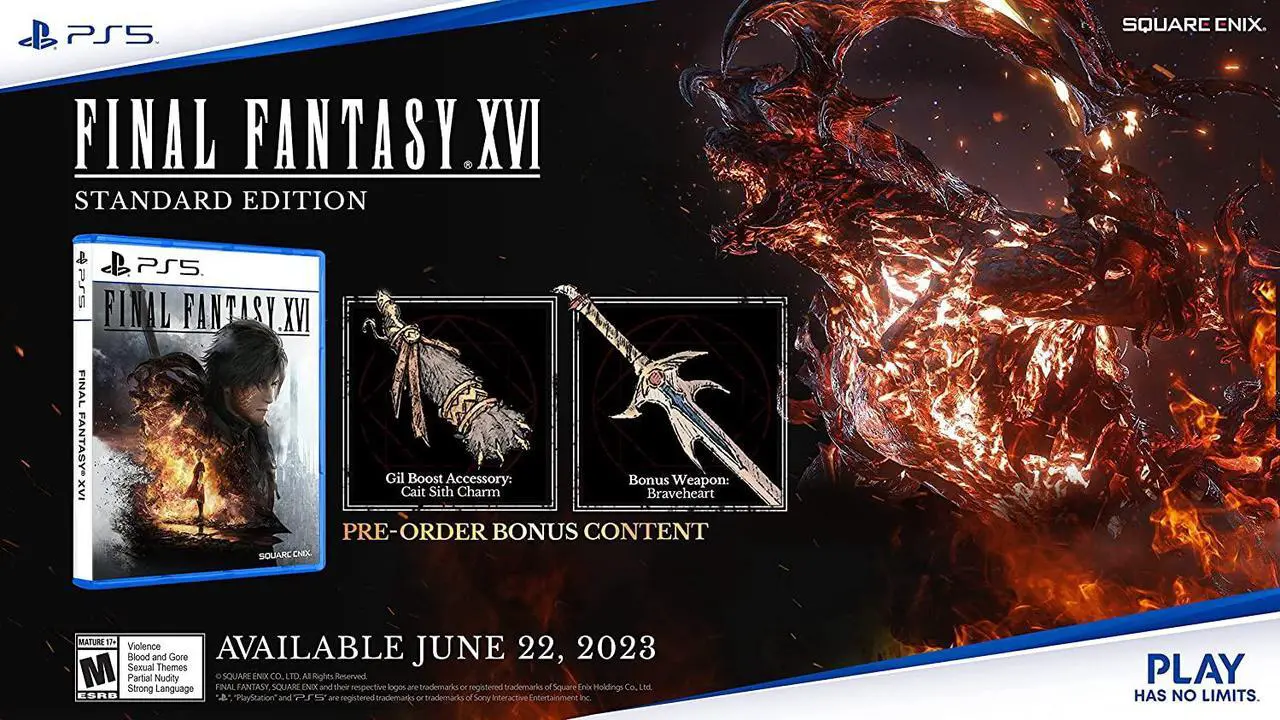 Alt view image 2 of 5 - Final Fantasy XVI- PlayStation 5