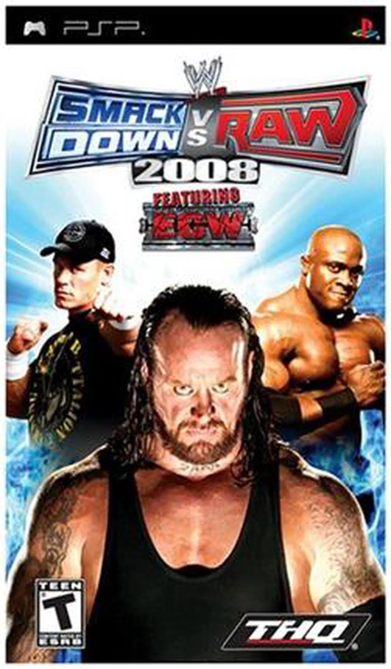 Main image of WWE Smackdown VS Raw 2008 PSP Game THQ