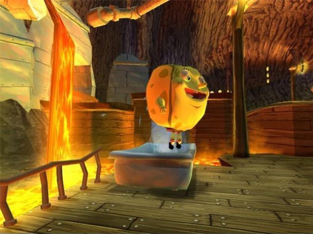 Alt view image 3 of 5 - Spongebob: truth or Square PSP Game THQ