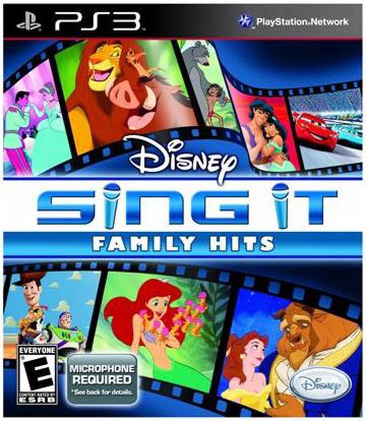 Main image of Disney Sing It: Family Hits Playstation3 Game