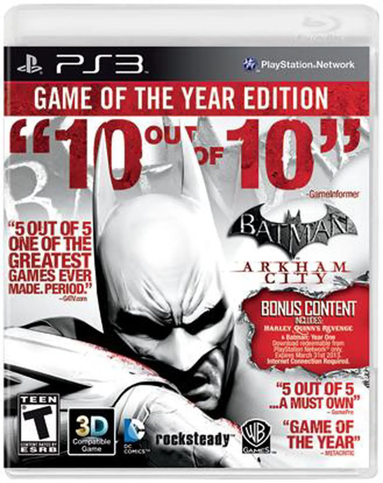 Main image of Batman Arkham City Game of the Year Edition Playstation3 Game