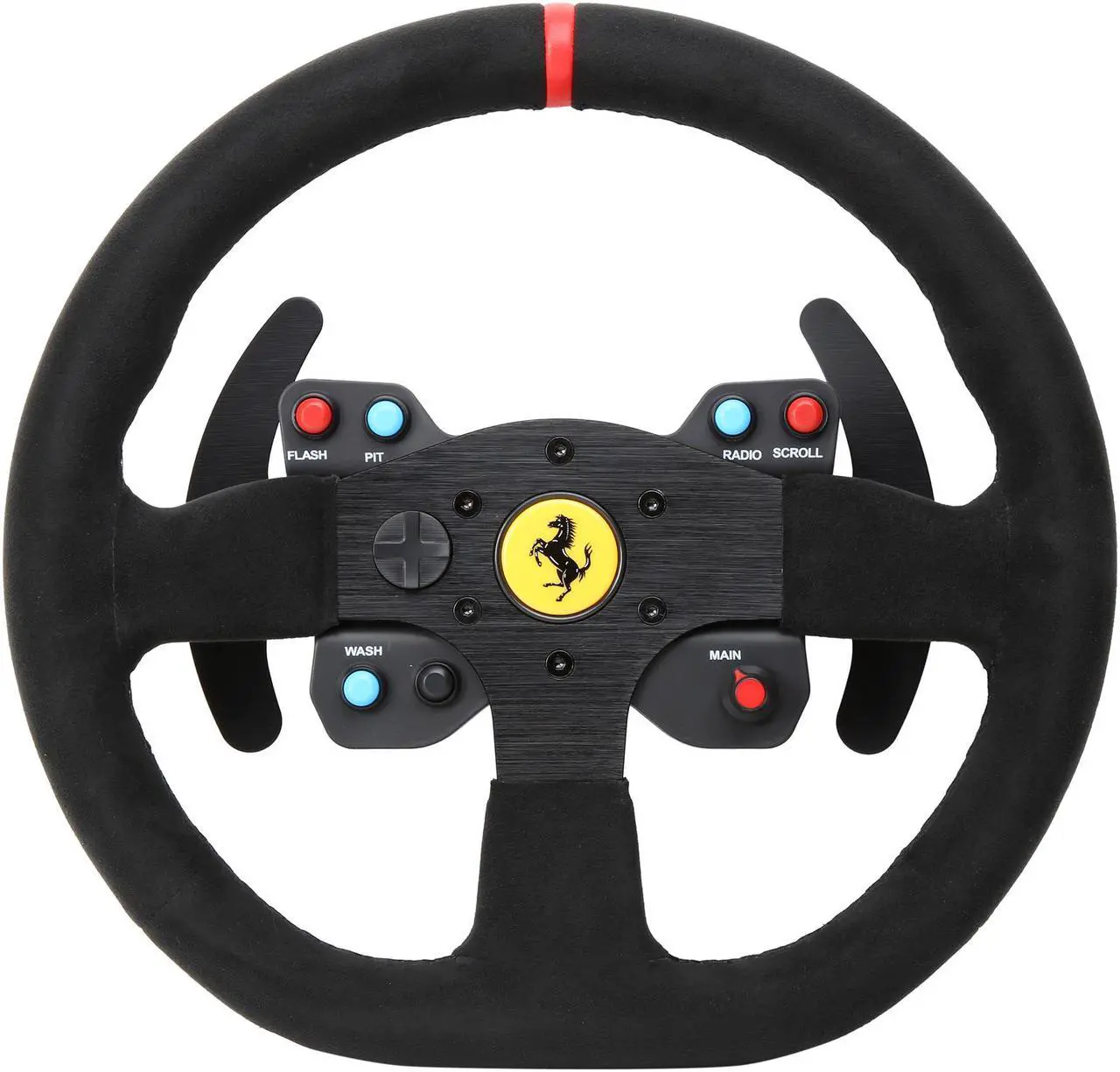 Alt view image 3 of 6 - Thrustmaster VG Ferrari 599XX EVO Wheel Add-On, Alcantara Edition for PS4, PS3, Xbox One & PC