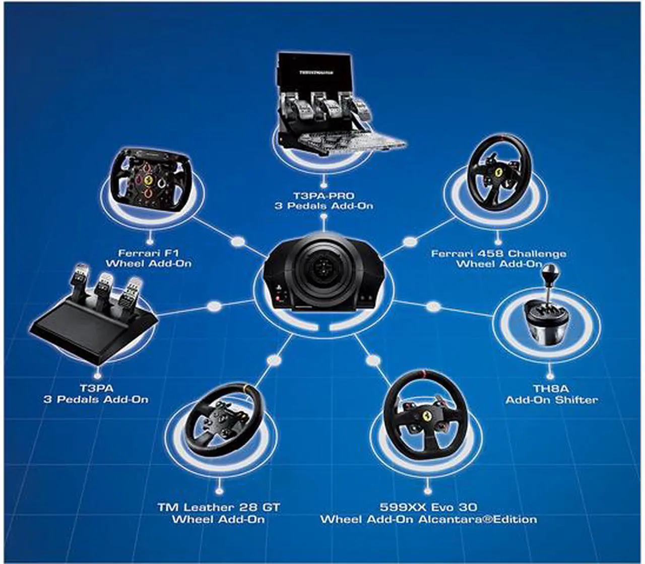 Alt view image 2 of 2 - Thrustmaster T300 Servo Base