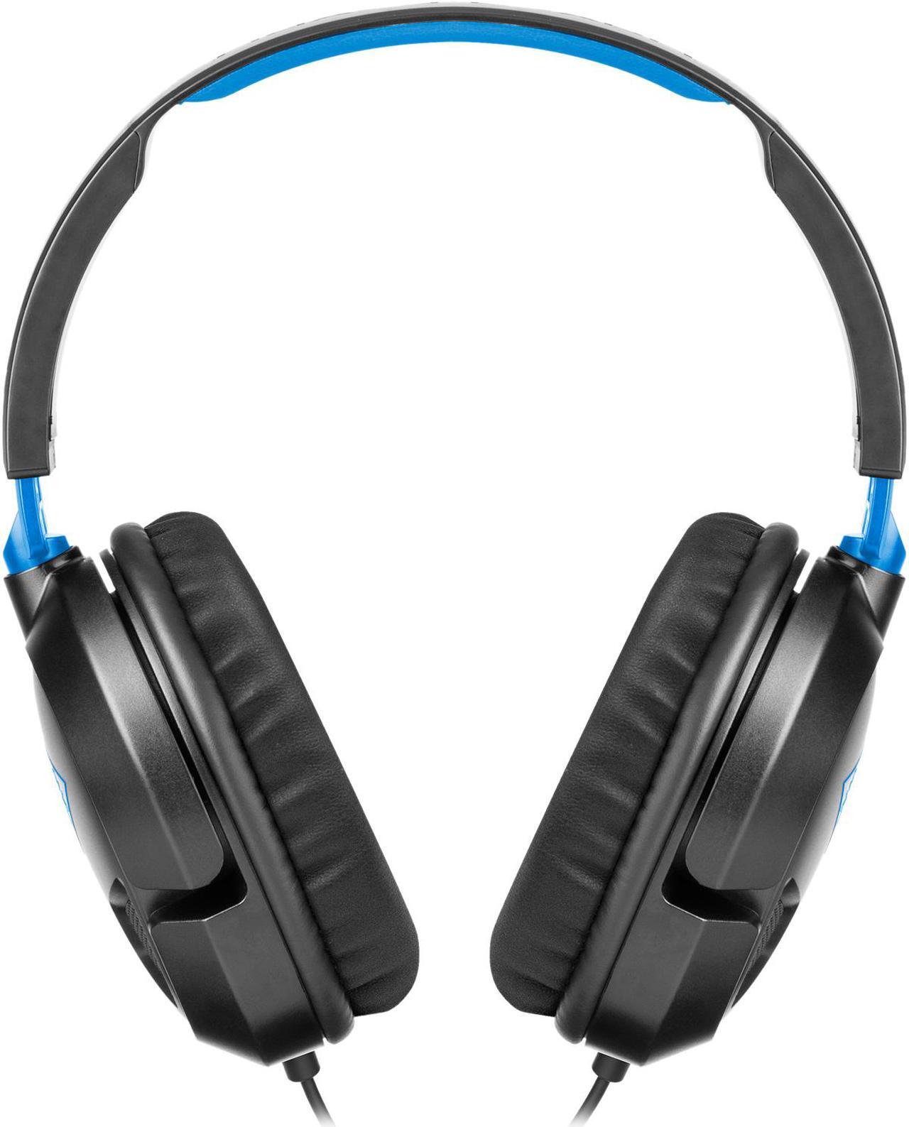 Alt view image 6 of 10 - Turtle Beach Recon 50P Stereo Gaming Headset for PS5, PS4 & PC - Black/Blue