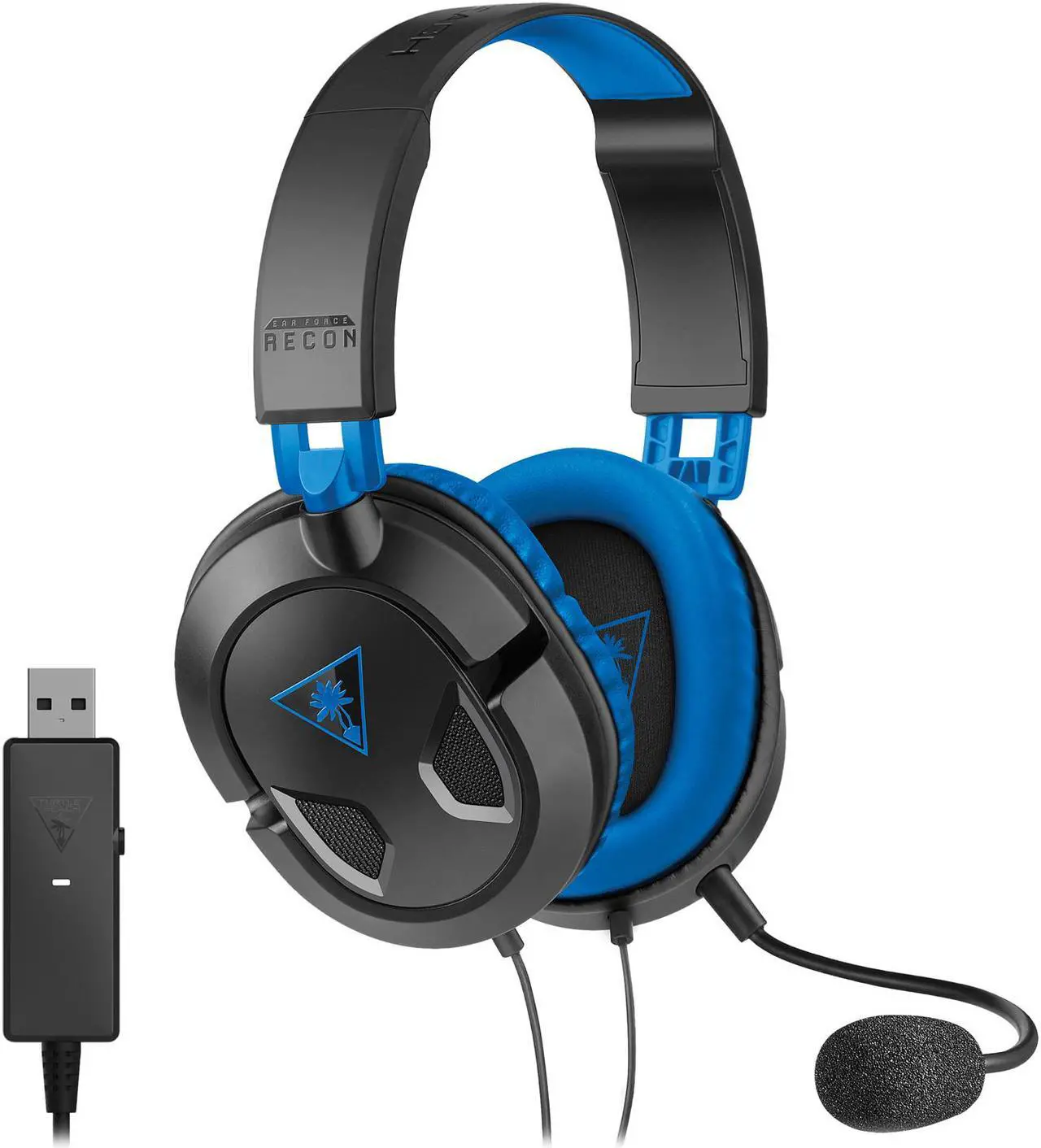 Alt view image 2 of 11 - Turtle Beach Ear Force Recon 60P Amplified Stereo Gaming Headset for PlayStation 4 & PlayStation 3