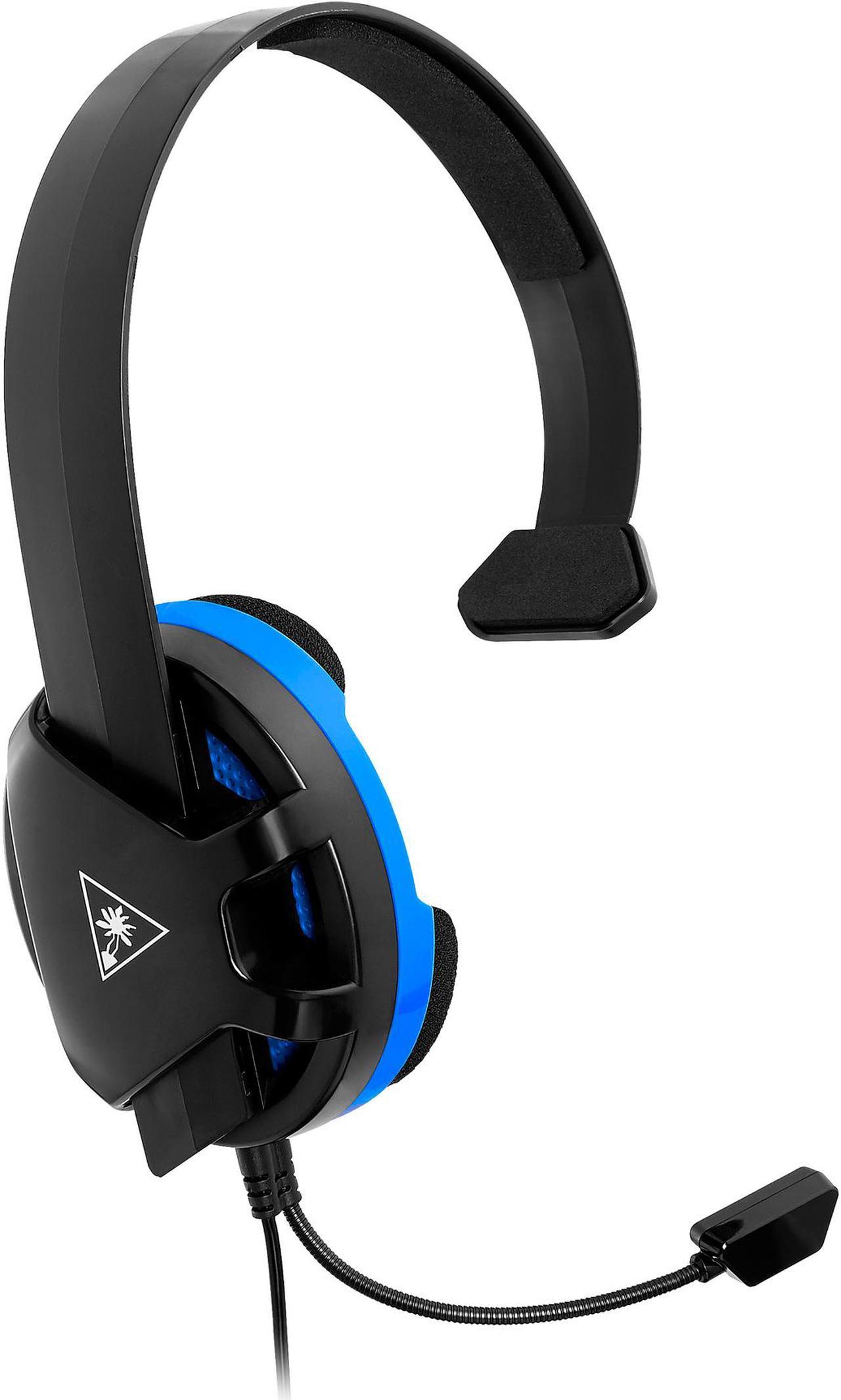 Turtle Beach Recon Chat Wired Gaming Headset for PS5, PS4 & PC- Black/Blue