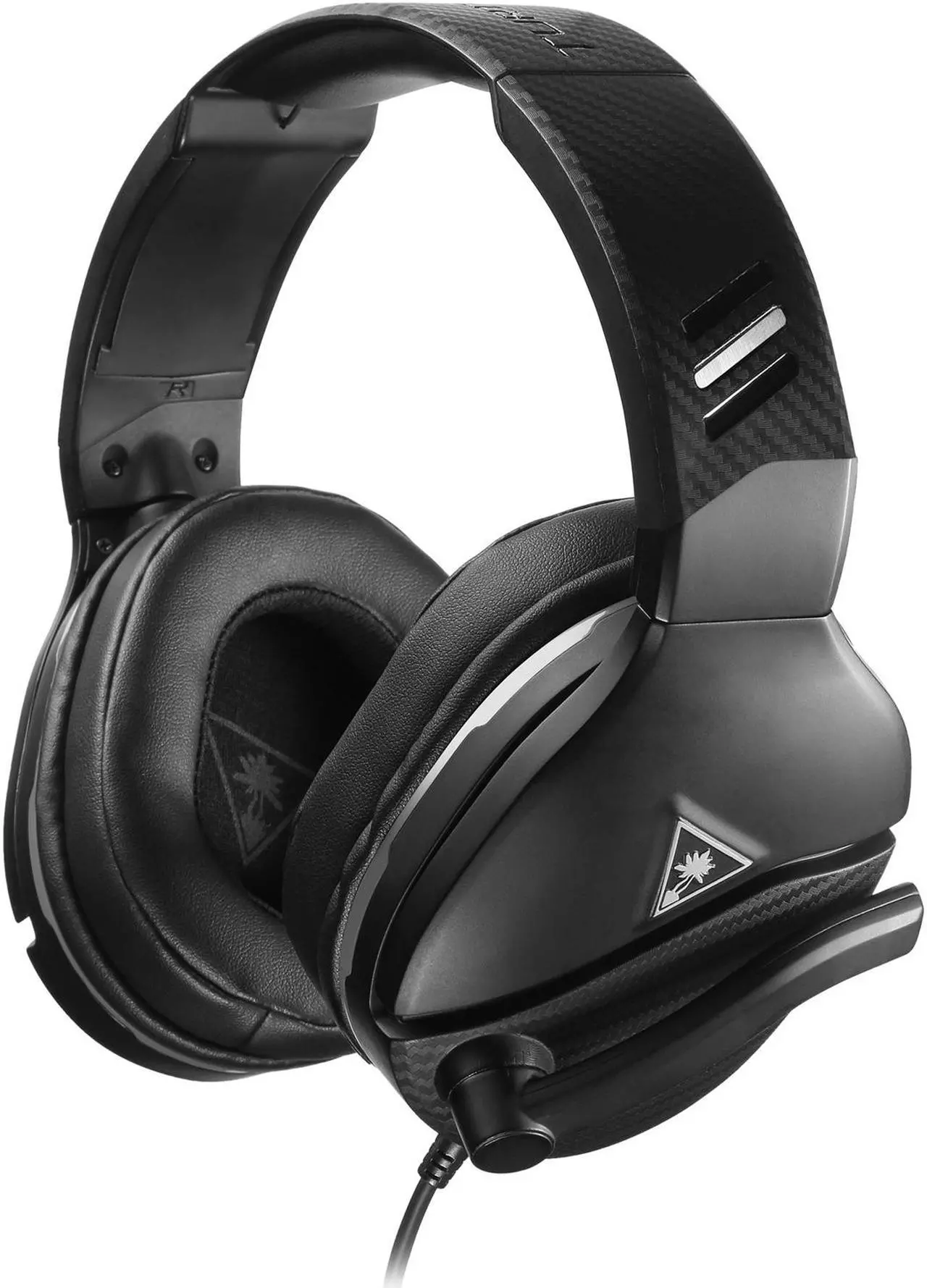 Alt view image 4 of 20 - Turtle Beach Recon 200 Amplified Gaming Headset for Xbox Series X|S, Xbox One, PS5, PS4, Nintendo Switch & PC - Black