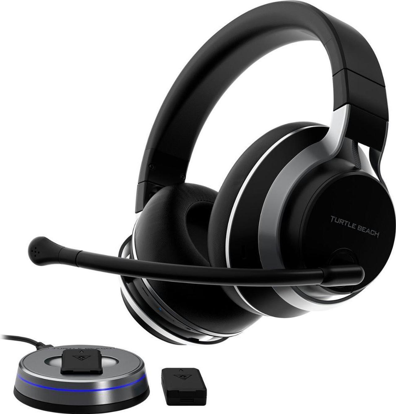 Turtle Beach Earforce Stealth Pro Noise-Cancelling Gaming Headset for PS5, PS4, Switch, & PC - Dual Batteries - Black TBS-3365-02