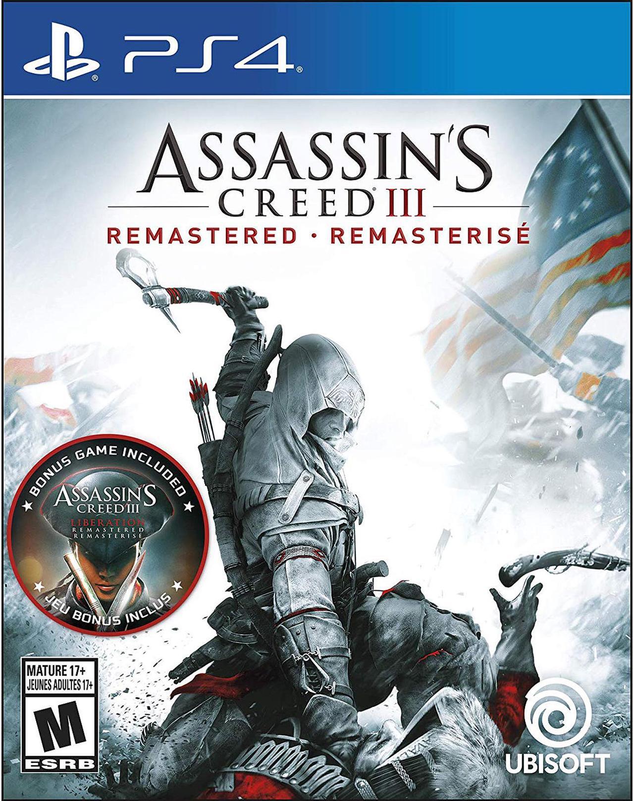 Main image of Assassin's Creed III: Remastered - PlayStation 4