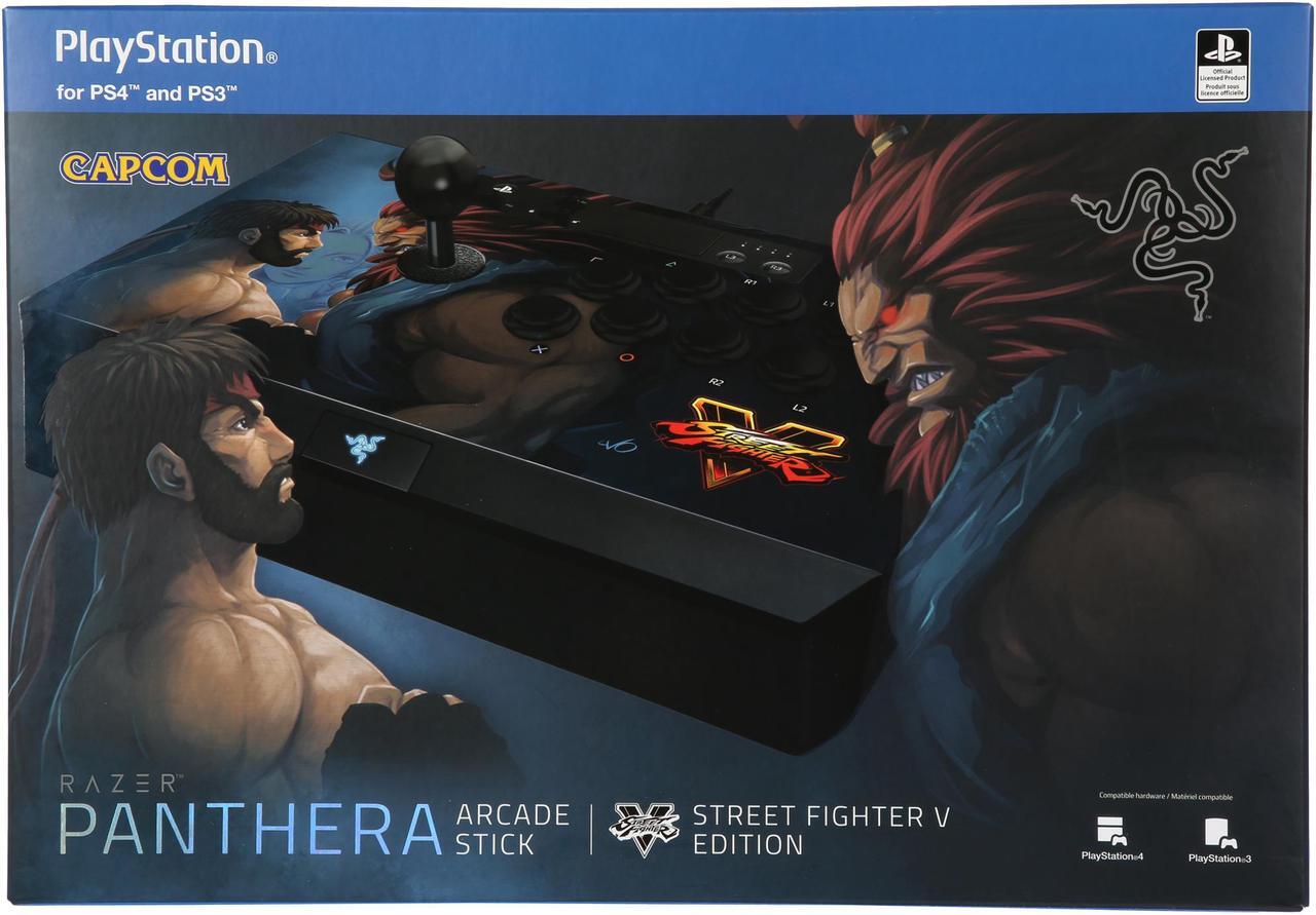 Alt view image 6 of 6 - Razer Panthera Street Fighter V Arcade Stick - PlayStation 4