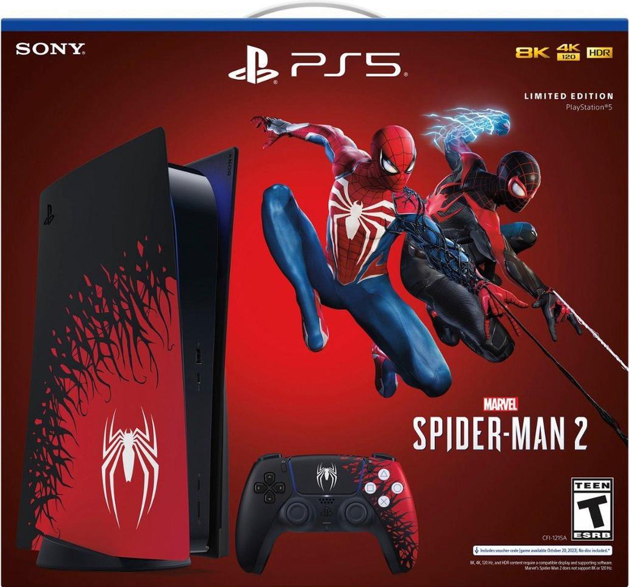 Alt view image 6 of 8 - PlayStation®5 Console – Marvel’s Spider-Man 2 Limited Edition Bundle