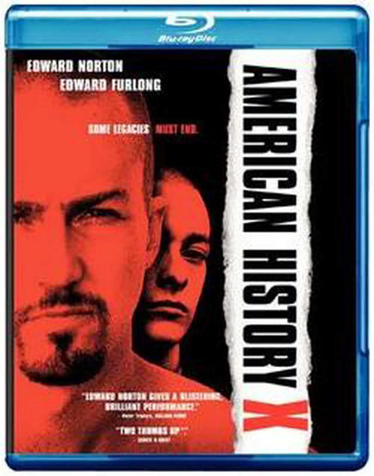 Alt view image 2 of 2 - American History X Edward Norton, Edward Furlong, Fairuza Balk, Beverly D'Angelo, Avery Brooks, Stacy Keach, Jennifer Lien, Elliott Gould, William Russ, Ethan Suplee