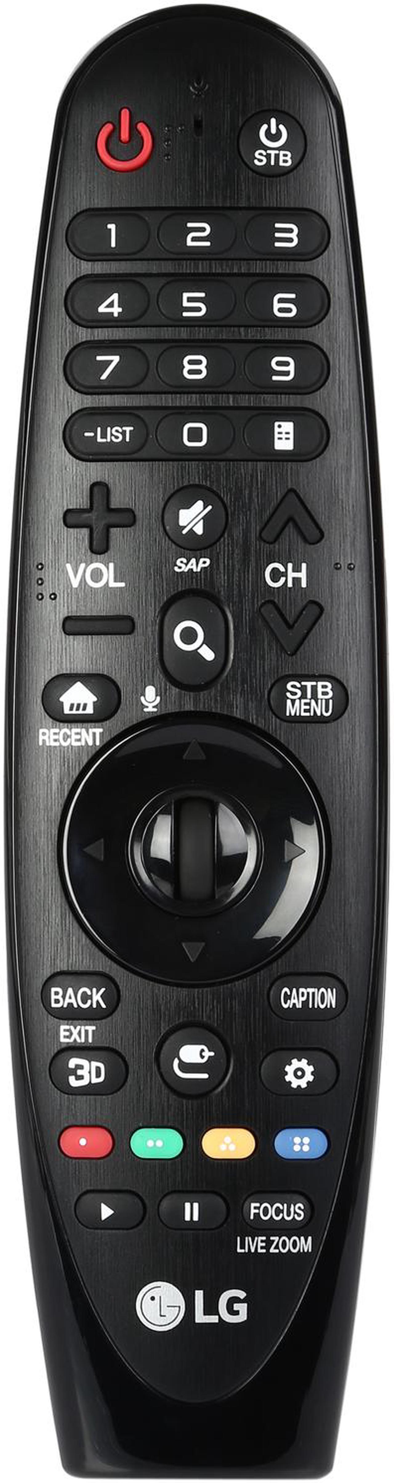 Alt view image 2 of 6 - LG AN-MR650.B Magic Remote Control with Voice Mate for Select 2016 Smart TVs