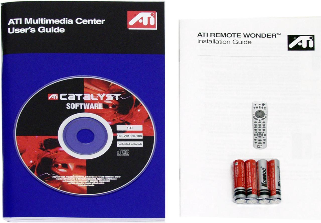 Alt view image 2 of 2 - ATI Remote Wonder PC / MAC RF Remote Control
