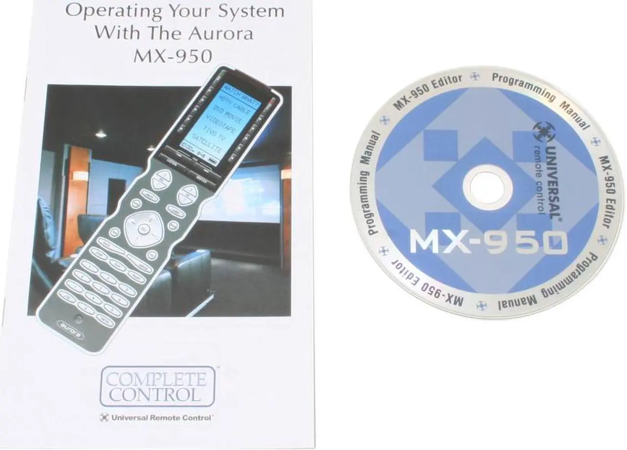 Alt view image 6 of 7 - URC MX-950 Universal Infrared / RF Complete Control, Aurora
